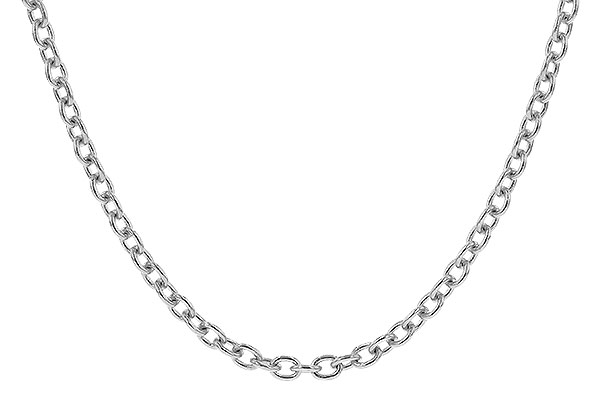A273-97672: CABLE CHAIN (20IN, 1.3MM, 14KT, LOBSTER CLASP)