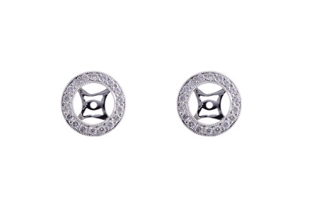 D183-96754: EARRING JACKET .32 TW (FOR 1.50-2.00 CT TW STUDS)