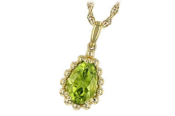 D189-40445: NECKLACE 1.30 CT PERIDOT