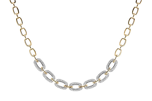 F273-92208: NECKLACE 1.95 TW (17 INCHES)