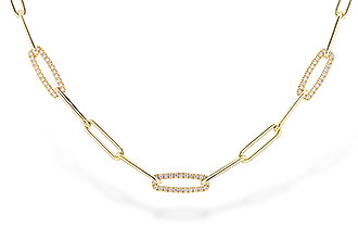 G273-91363: NECKLACE .75 TW (17 INCHES)