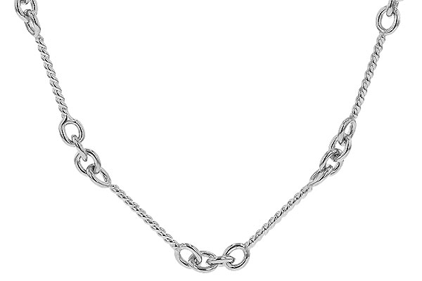 G274-82199: TWIST CHAIN (16IN, 0.8MM, 14KT, LOBSTER CLASP)
