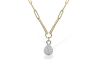 K273-91362: NECKLACE 1.26 TW (17 INCHES)