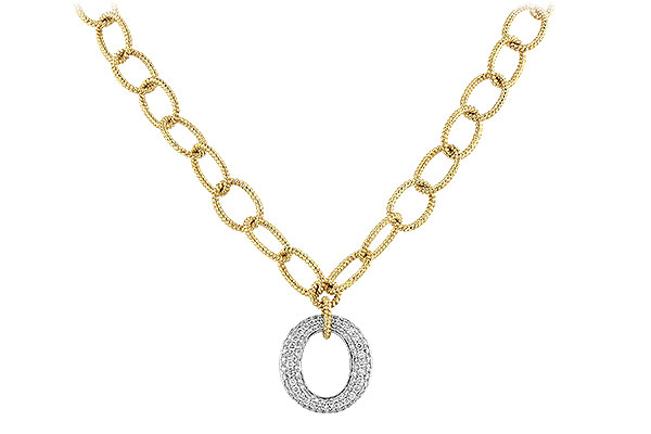 A190-28581: NECKLACE 1.02 TW (17 INCHES)