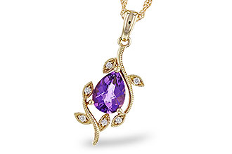 K274-84962: NECKLACE .88 AMETHYST .93 TGW (8x6MM AMY)