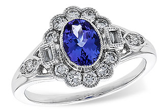M274-83153: LDS RG .80 TANZANITE 1.20 TGW (7x5MM OV)